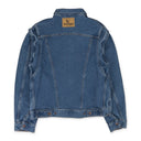 BLUE ZIPPER DENIM JACKET