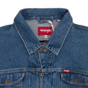BLUE ZIPPER DENIM JACKET