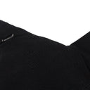 BLACK ORGANIC PONCHO FLARED SKIRT