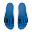 LOGO BLUE BLACK POOL SLIDE