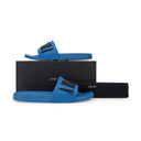 LOGO BLUE BLACK POOL SLIDE