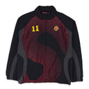 BLACK S LOGO TRACK JACKET