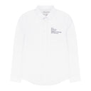 WHITE NOT FOR SALE BUTTON-DOWN SHIRT