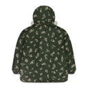 GREEN CAMO FUR PARKA