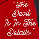 RED DEVIL VARSITY JACKET