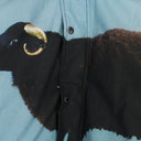 BLACK/BLUE DAMIEN HIRST SHEEP DOWN PUFFER JACKET