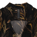 BEIGE WHEAT BARLEY NK FLARED SHIRT DAY DRESS
