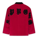 RED CANVAS LOGO WORK JACKET