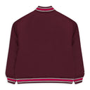 RED MITCHELL & NESS CAMO LOGO VARSITY JACKET