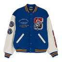 BLUE HYSTERIC GLAMOUR VARSITY JACKET