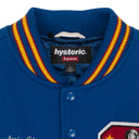 BLUE HYSTERIC GLAMOUR VARSITY JACKET