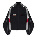 BLACK UPSIDE DOWN TRACK JACKET