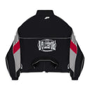 BLACK UPSIDE DOWN TRACK JACKET