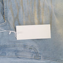 BLUE LAYERED SKIRT SHORTS