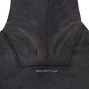 BLACK MIXED PRINTED VINTAGE HOODIE