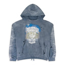 PALE BLUE MIXED PRINTED VINTAGE HOODIE