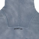 PALE BLUE MIXED PRINTED VINTAGE HOODIE