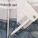 BLUE TROMPE-L'ŒIL DENIM JEANS