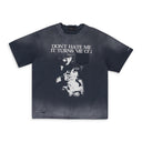 NAVY LOCALLY HATED WASHED T-SHIRT