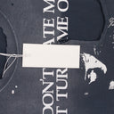 NAVY LOCALLY HATED WASHED T-SHIRT