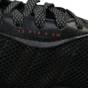 BLACK/YELLOW  TRAINER SNEAKERS
