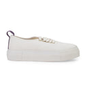 WHITE MOTHER CANVAS SNEAKERS