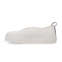 WHITE MOTHER CANVAS SNEAKERS