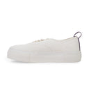 WHITE MOTHER CANVAS SNEAKERS