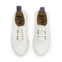 WHITE MOTHER CANVAS SNEAKERS