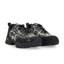 BLACK OBLIQUE SNEAKERS