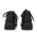 GREEN LACE UP W/ NEOPRENE SNEAKERS