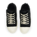 BLACK FURRY RAMONE SNEAKERS