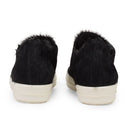 BLACK FURRY RAMONE SNEAKERS