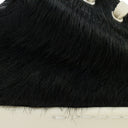 BLACK FURRY RAMONE SNEAKERS