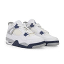 4 MIDNIGHT NAVY/WHITE SNEAKERS