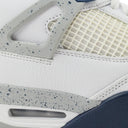 4 MIDNIGHT NAVY/WHITE SNEAKERS