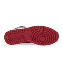 BLACK/RED PATENT BRED 1 SNEAKERS