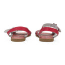 RED RETRO SANDALS