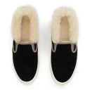 BLACK V-OG CLASSIC SLIP-ON LX SNEAKERS