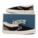 BLACK V-OG CLASSIC SLIP-ON LX SNEAKERS