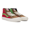 RED/BROWN/GREEN V-OG STYLE 138 LX SNEAKERS