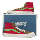 RED/BROWN/GREEN V-OG STYLE 138 LX SNEAKERS