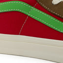 RED/BROWN/GREEN V-OG STYLE 138 LX SNEAKERS