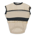 CREAM STRIPED TANK TOP