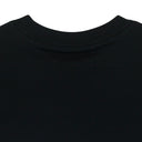 BLACK MERCERIZED JERSEY SS TEE T-SHIRT