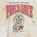 GRAY DIRTY MELANGE REWORKED SPORT HOODIE