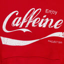 RED CAFFEINE PARODY HOODIE