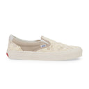 WHITE U CLASSIC SLIP-ON BRICOLAGE LX SNEAKERS