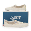 WHITE U CLASSIC SLIP-ON BRICOLAGE LX SNEAKERS