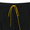 BLACK/CREME/YELLOW RAYON CASUAL PANTS